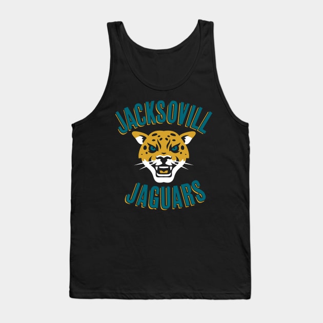 Jacksonville Jaguars Tank Top by lakokakr